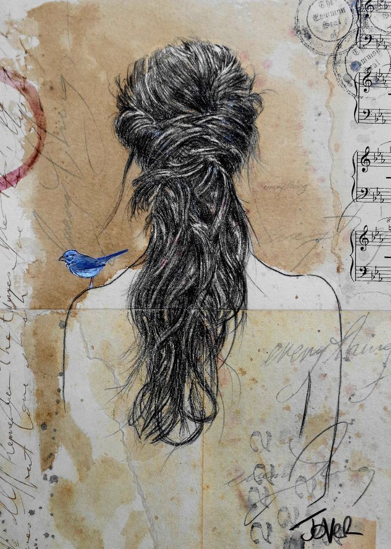 770x1080 Saatchi Art Everything Drawing By Loui Jover