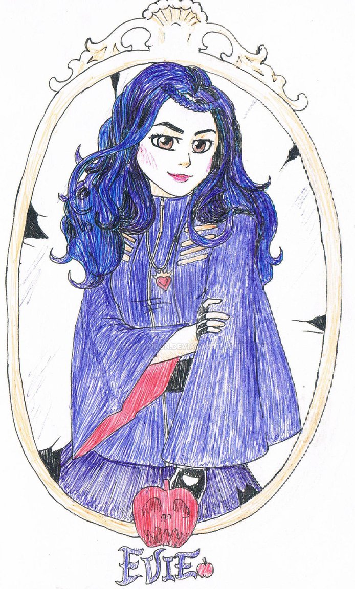 694x1152 Disney's Descendants Rotten To The Core By Elykrindon