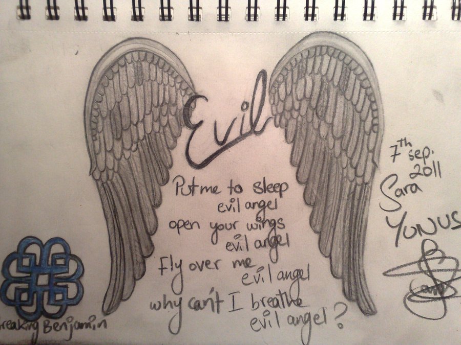 900x675 Evil Angel By Sarayunus