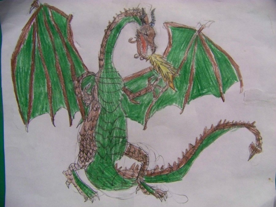 900x675 Tornanto (Evil Dragon) My First Drawing By Whatsup1616