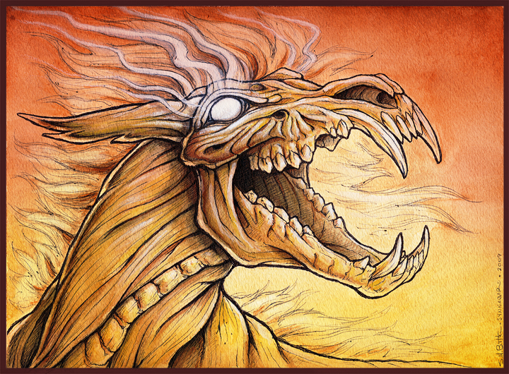 720x530 Skeleton Horse Or Nightmare By Synnabar