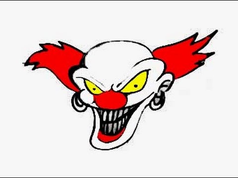 480x360 My Insane Drawing Of A Evil Jester Clown By Macz24daddy. How