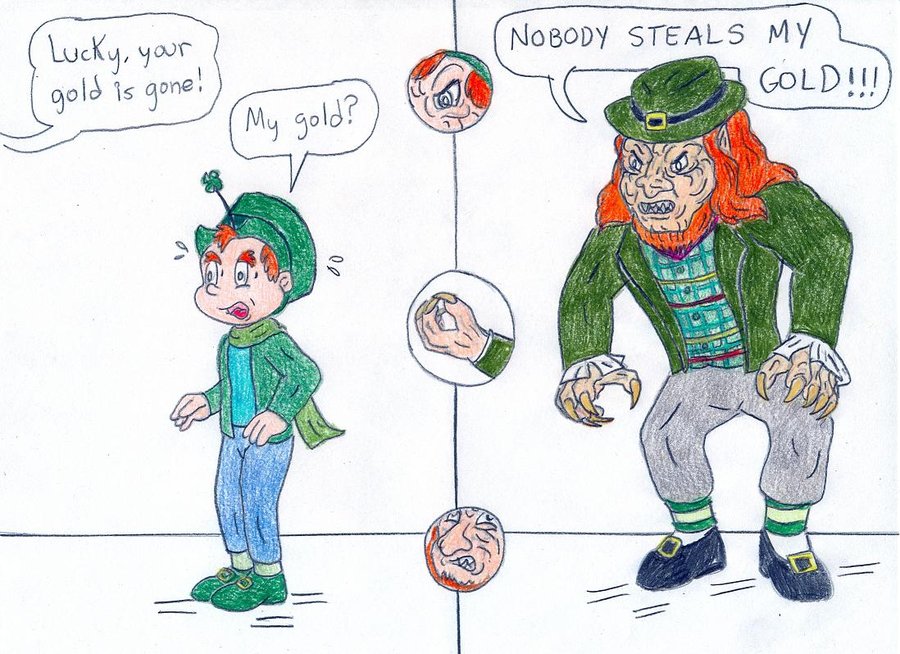 900x654 Leprechaun Gone Evil By Jose Ramiro