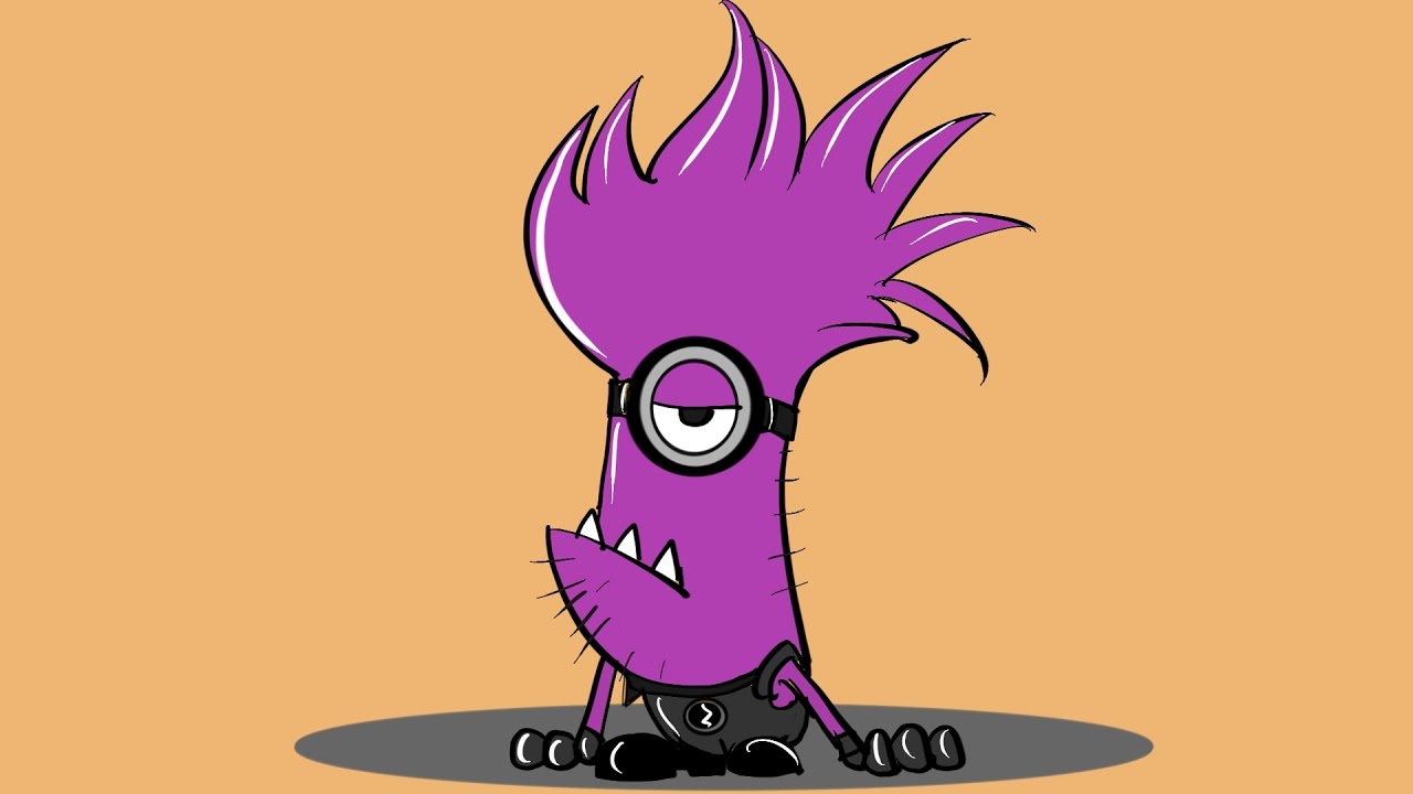 1280x720 How To Draw Evil Minion How To Draw Evil Minion Step By Step