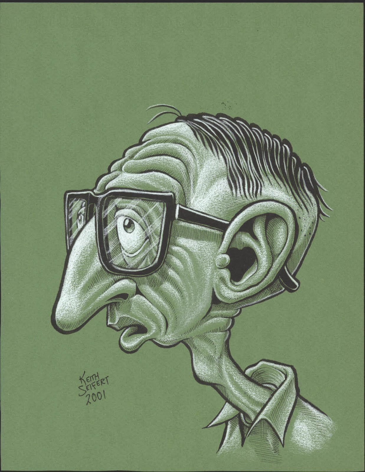 1237x1600 Kw Monsters Blog Of Evil Pencil Drawings Again