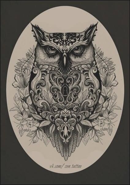 424x604 Evil Owl Ink Tattoo And Piercings