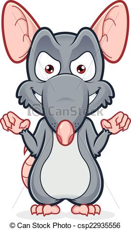 269x470 Vector Clipart Picture Of An Evil Rat Clipart Vector