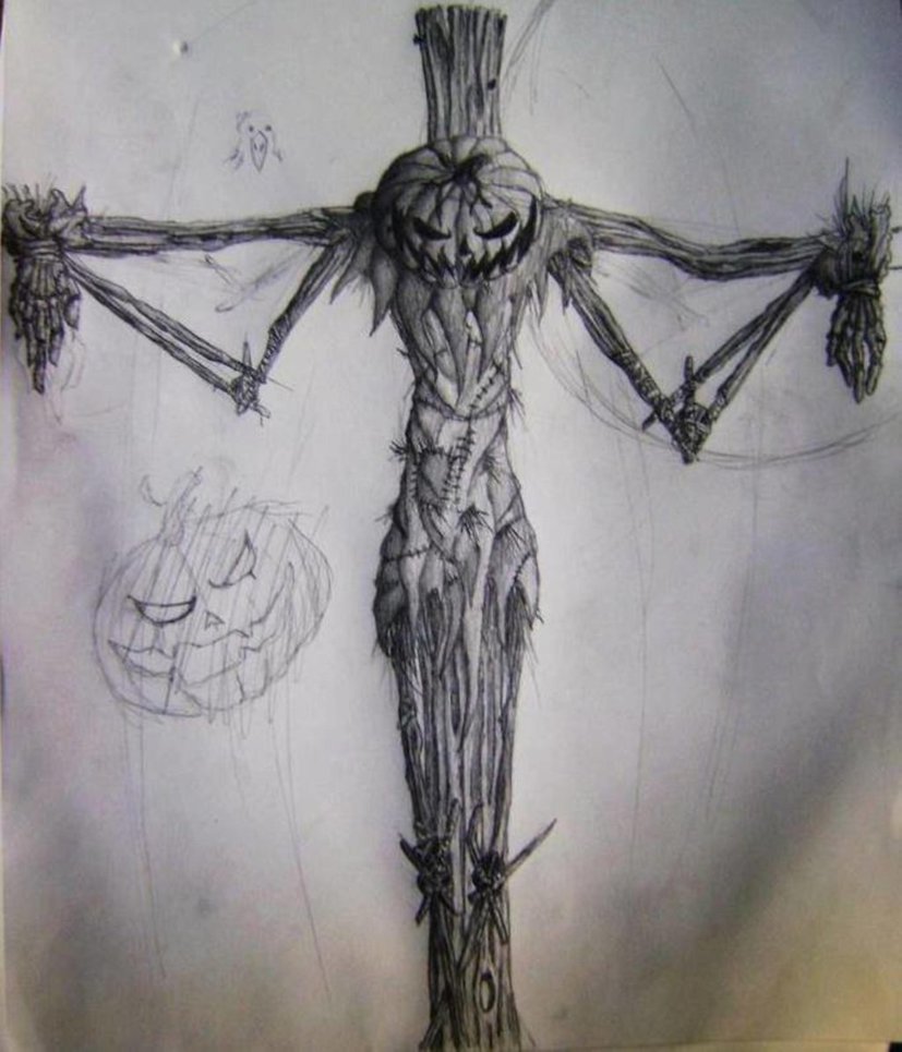 827x965 Scarecrow By Cowsmashface