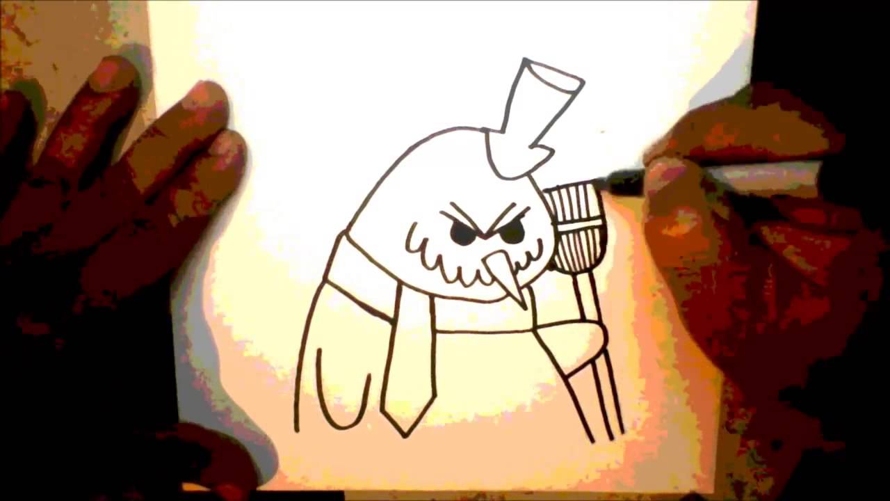 1280x720 Drawing An Evil Snowman (Christmas Graffiti)