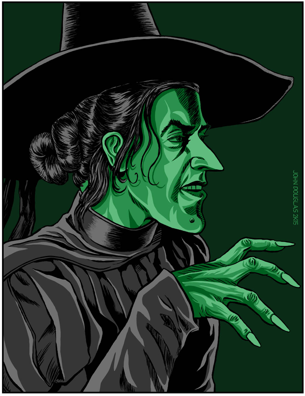 1000x1297 The John Douglas (Mostly) Comic Book Art Site Wizard Of Oz (1939)