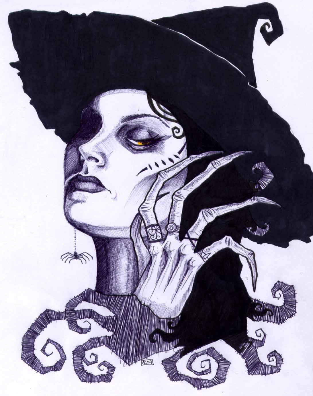 1092x1382 Wicked Witch By Greyflea