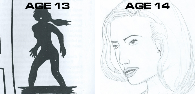 673x326 Drawing Evolution From Childhood Till The Art Academy