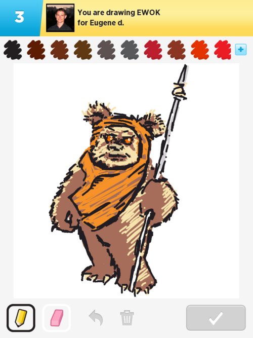 500x667 Ewok Drawings