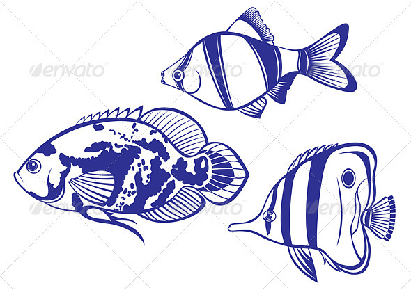 590x417 Tropical Fish Fonts Logos Icons Tropical Fish