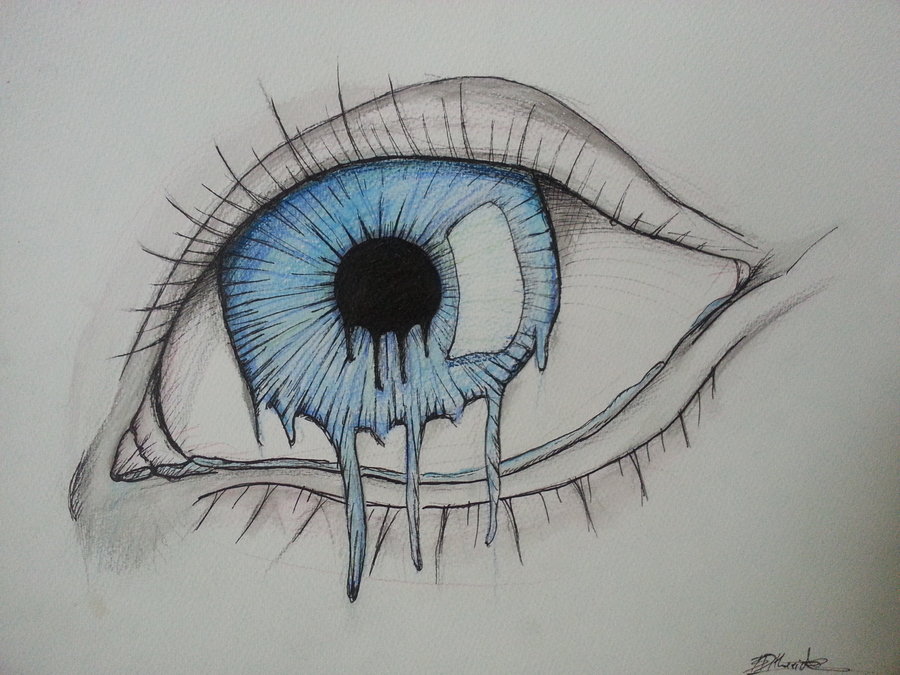 900x675 Melting Eye By Brynios