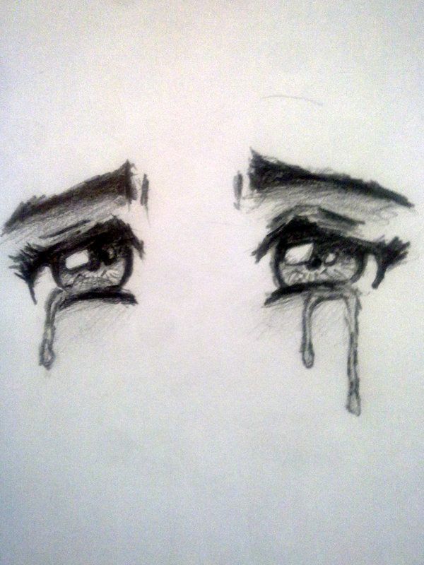 600x800 Drawn Eyes Crying Anime Eyes By ~mosten94