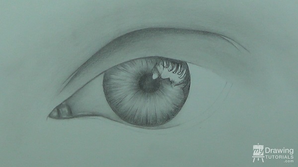 600x337 How To Draw An Eye My Drawing Tutorials