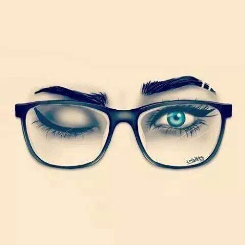 480x480 Imagen De Eyes, Glasses, And Drawing