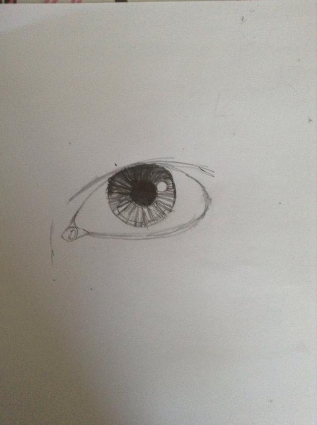 640x857 How To Draw A Semi Realistic Eye
