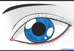 300x210 Simple Sketch Of Eye