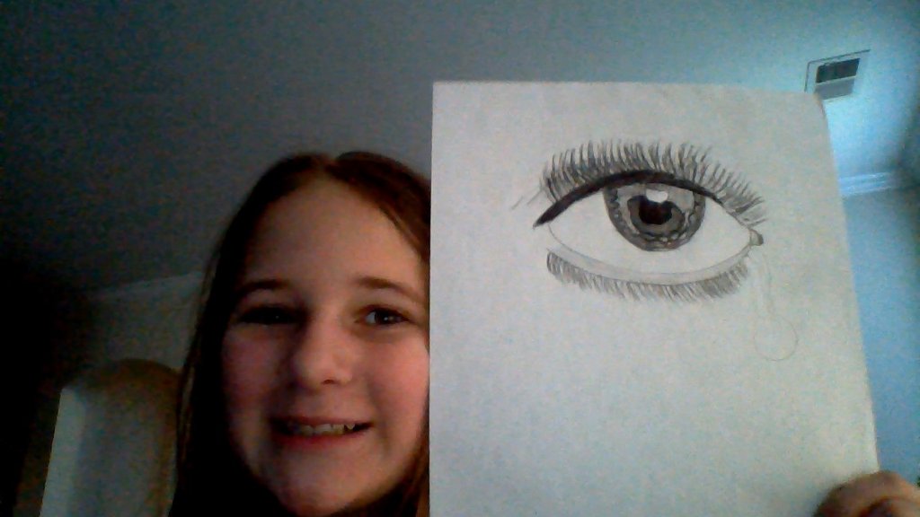 1024x576 My Eyeball Drawing By Kaelirocks0714