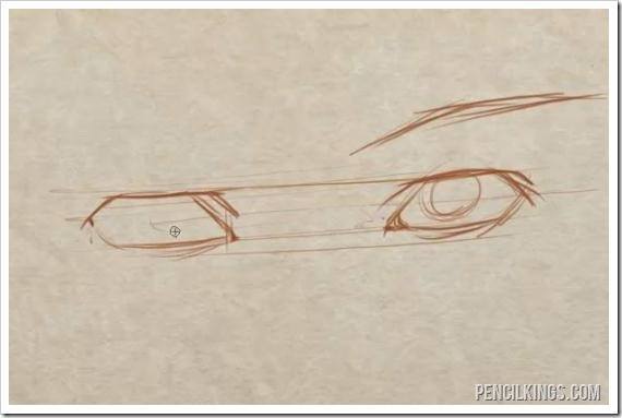 570x383 How To Draw Matching Eyes Easily