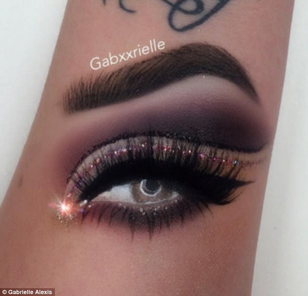 634x609 Instagram User Draws Images Of Eyebrows On Her Arm Daily Mail Online