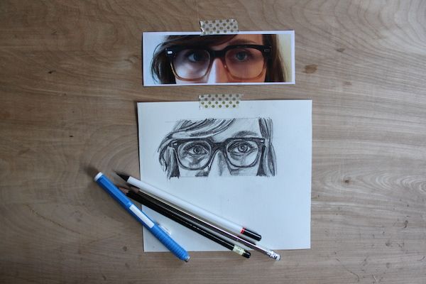 600x400 How To Draw Eyeglasses On A Face Draw, Drawing People And Portraits