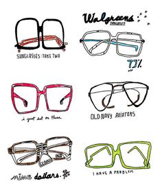 236x277 Glasses. Illustration Inspiration Illustrations