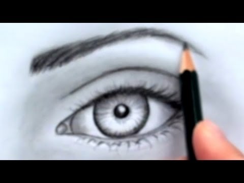 480x360 How To Draw A Realistic Eye (Without Time Lapse)