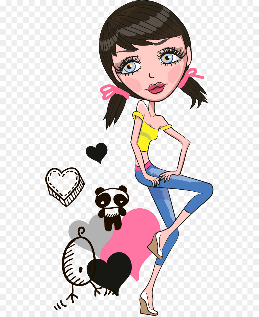 900x1100 Cartoon Drawing Illustration