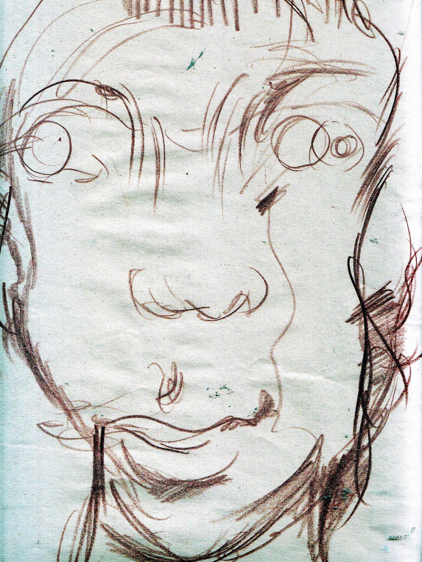 1674x2228 Kat's Portrait Tutorial Part 3 Of 8 Draw With Your Eyes Closed