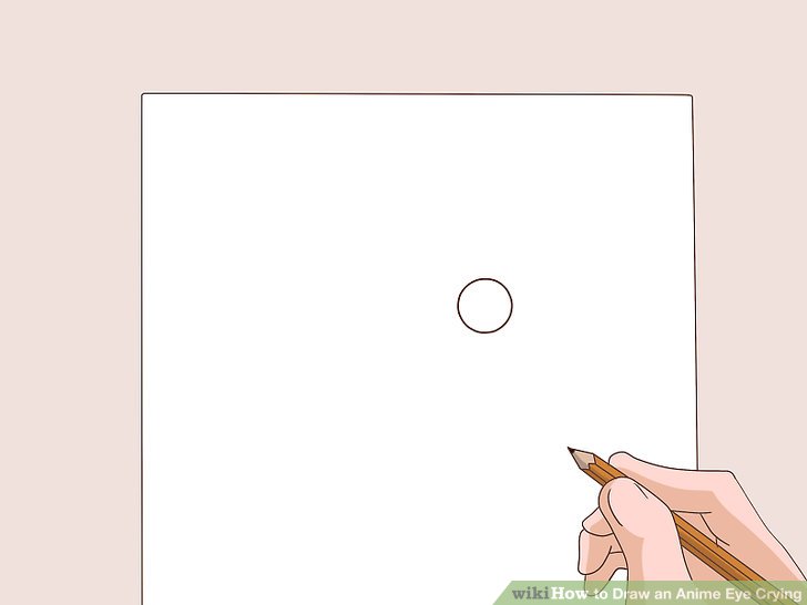 728x546 How To Draw An Anime Eye Crying 7 Steps (With Pictures)