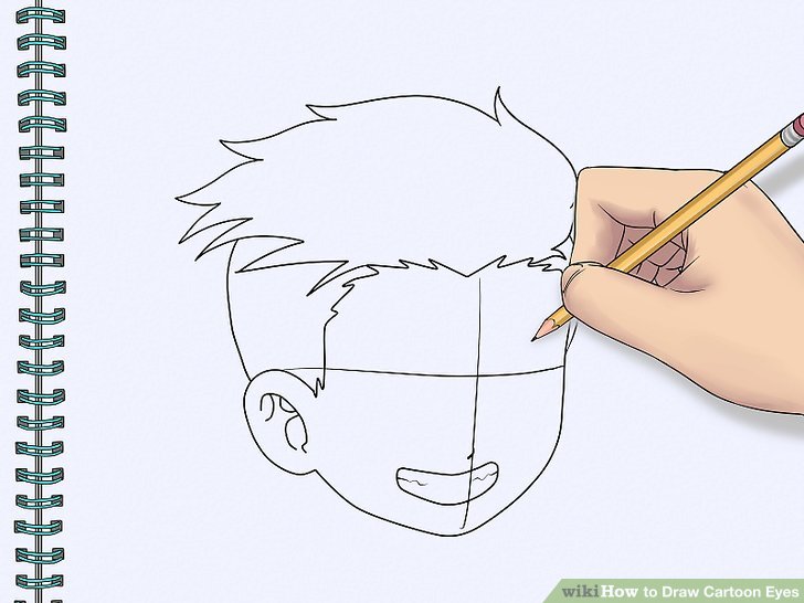 728x546 4 Ways To Draw Cartoon Eyes