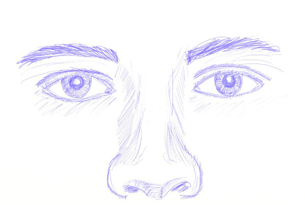 600x403 How To Draw Human Eyes