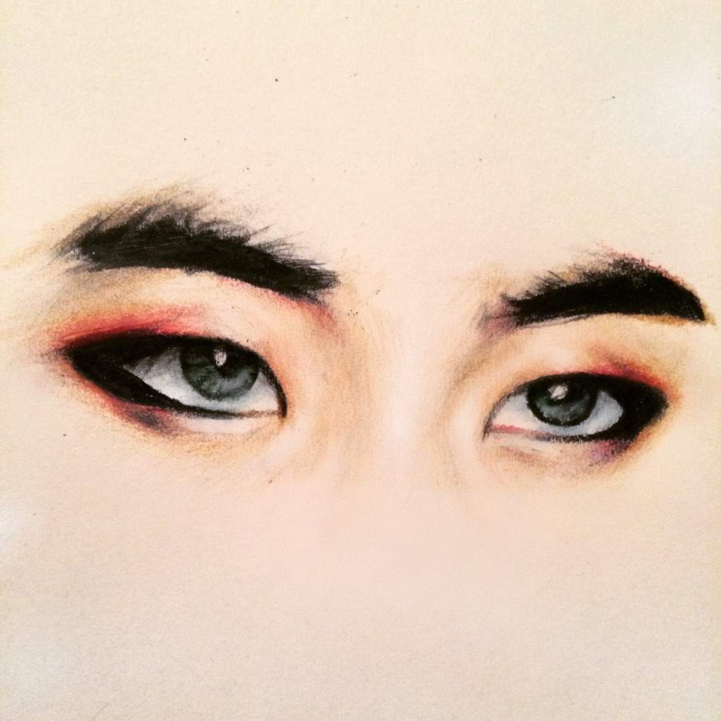 1024x1024 Quick <b>Xiumin</b> Eye Drawing K Pop Amino.