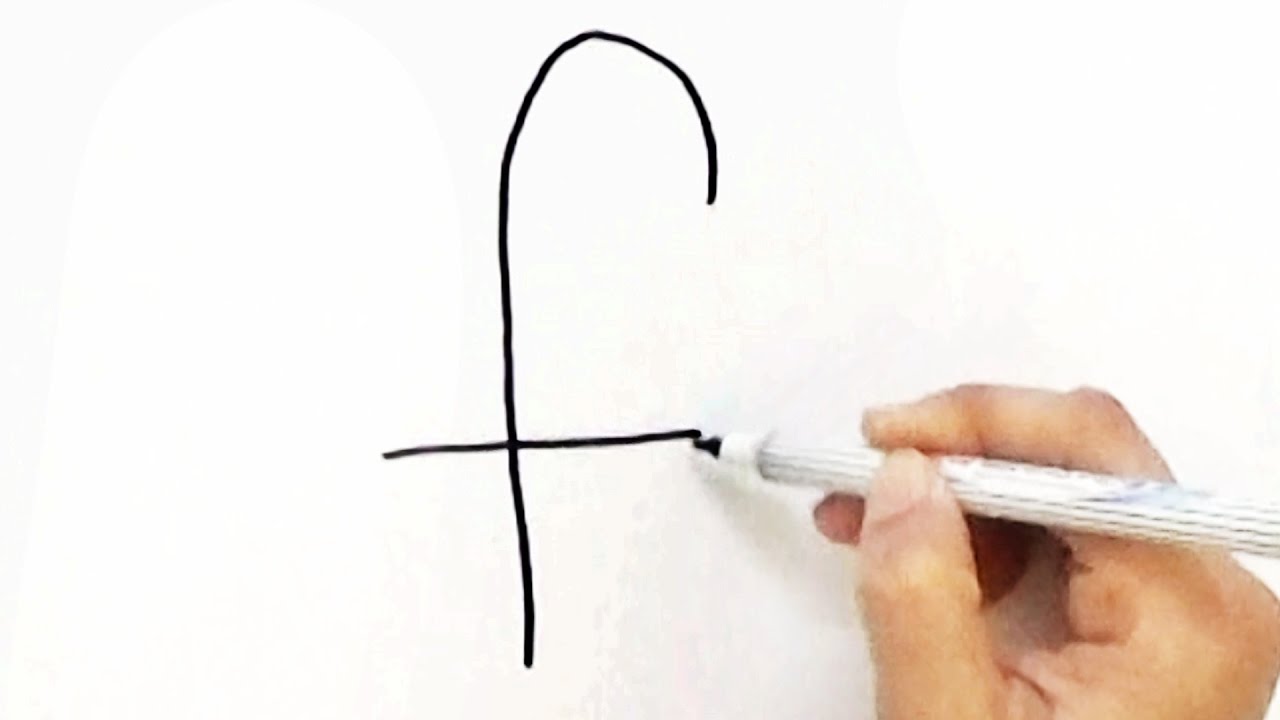 1280x720 How To Draw Cute Bird From Letter F