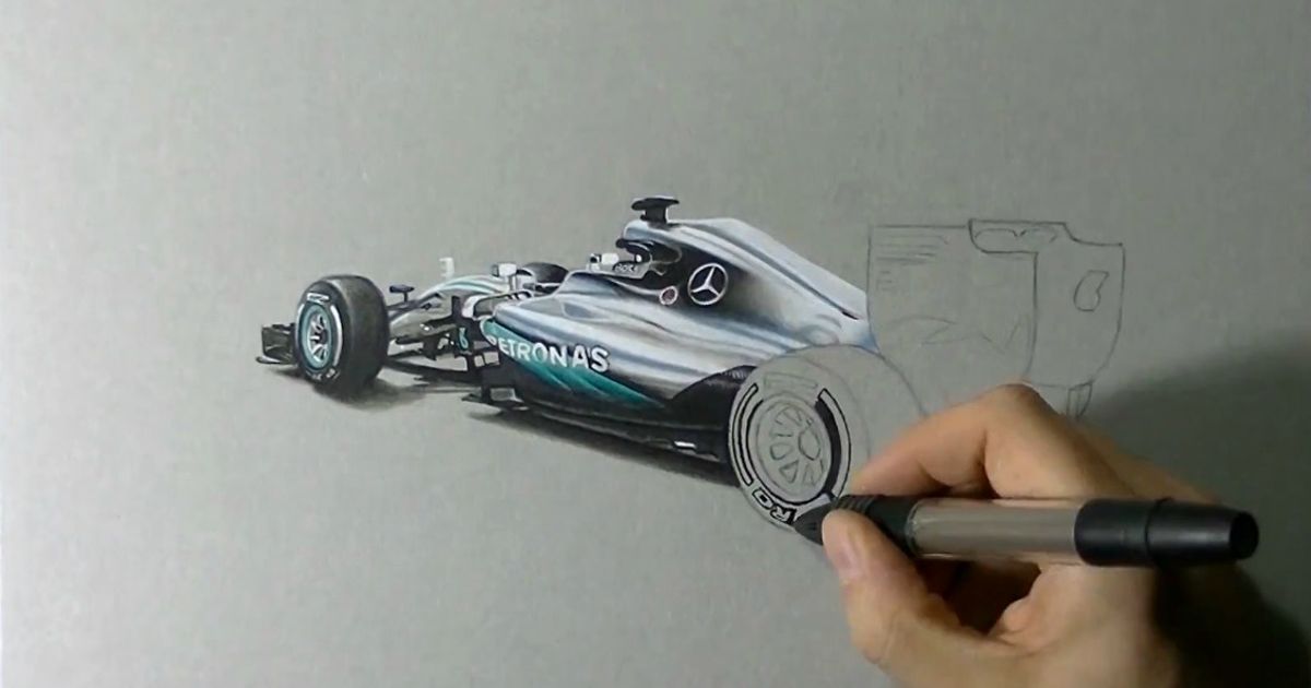 1200x630 Mercedes Reveals Its 2016 F1 Car Through This Stunningly Realistic