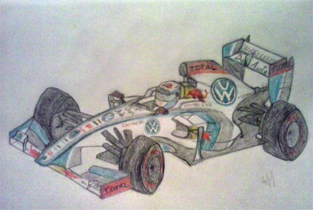 1011x677 F1 2014 Wv Car(Livery From Wrc),my Drawing Formula1