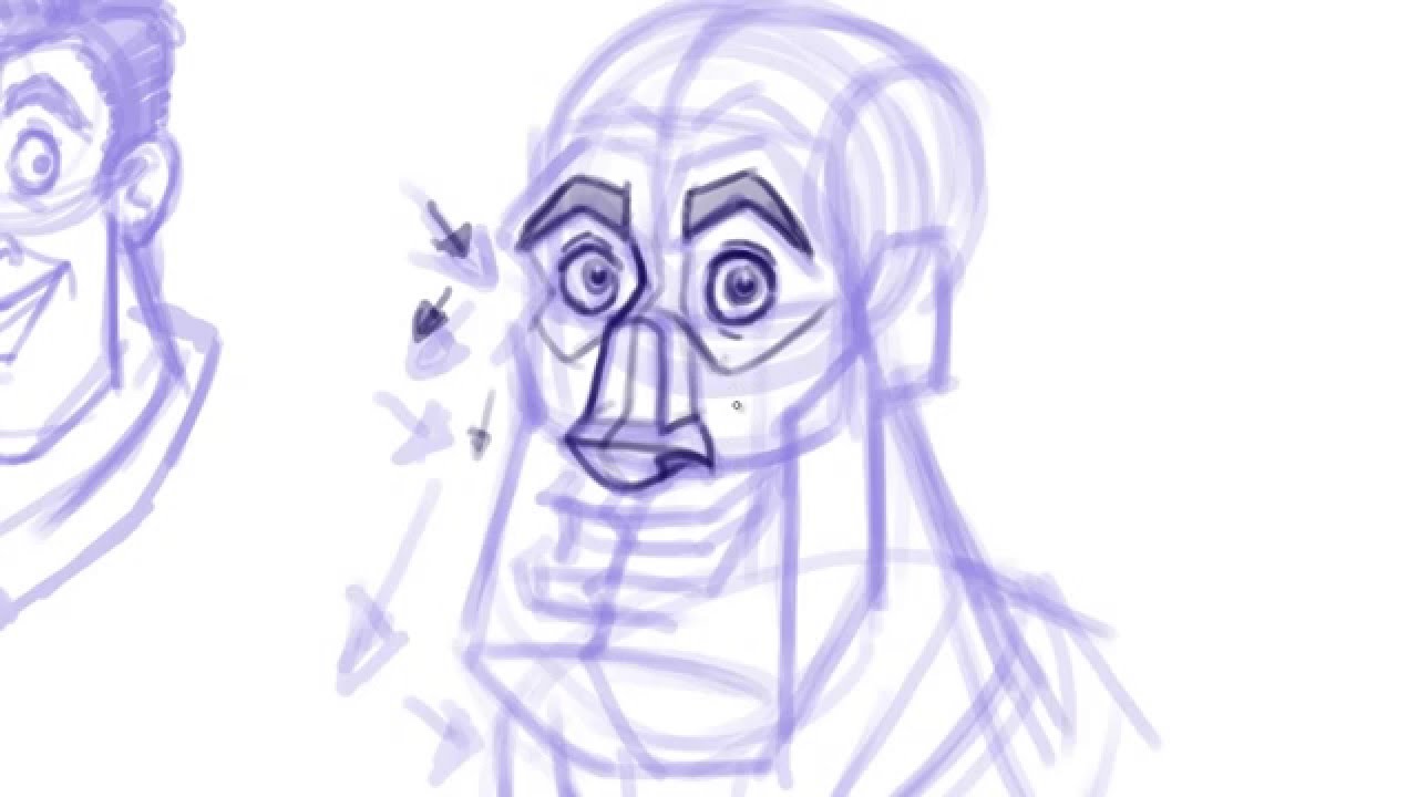 1280x720 Animation Tutorial Drawing Faces