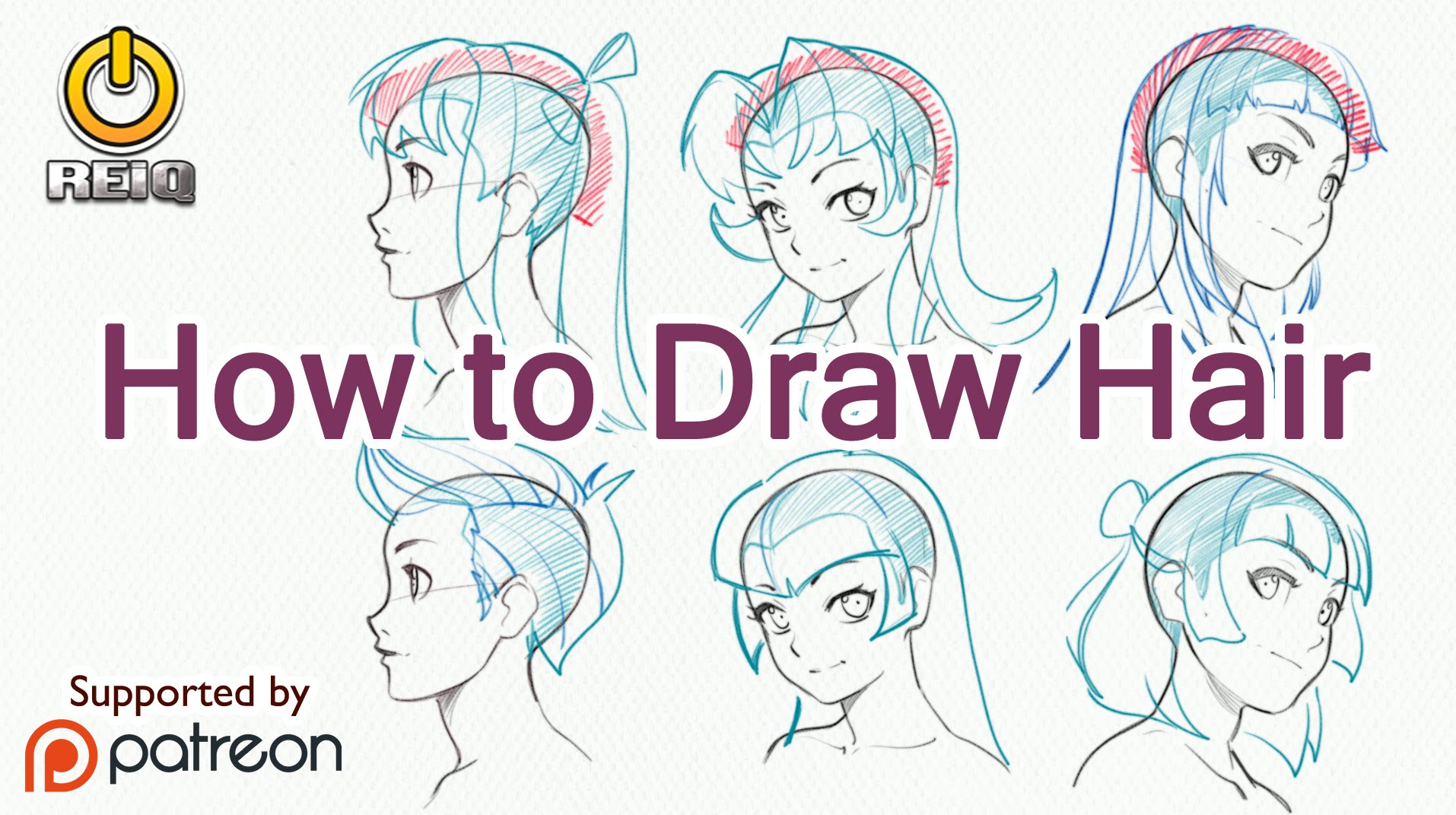 1914x1071 Drawing Hair Anime How Draw Anime Hair, From Construction