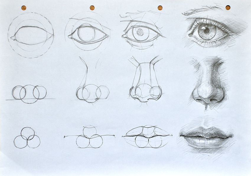850x594 Facial Features Construction(Cyclops Tutorial D) By