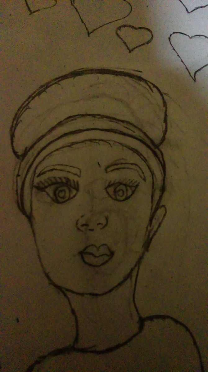 670x1199 How To Draw A Girl's Face 8 Steps (With Pictures)