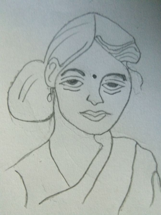 670x893 How To Draw The Face Of A Person 13 Steps (With Pictures)