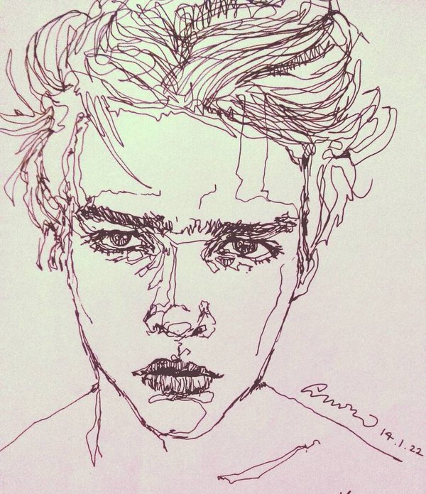 600x696 Hipster Man On Twitter