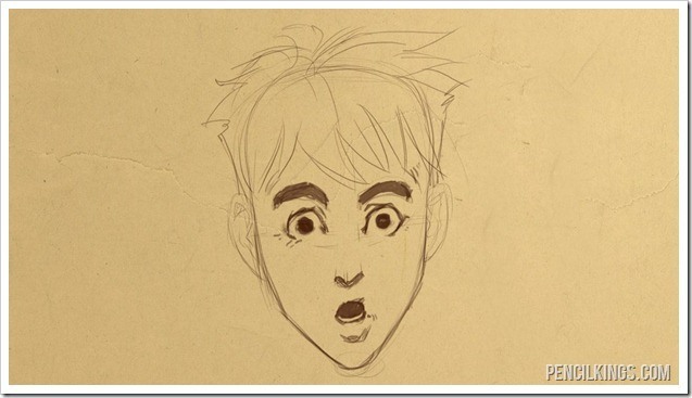 637x367 How To Draw A Surprised Face In Easy Steps