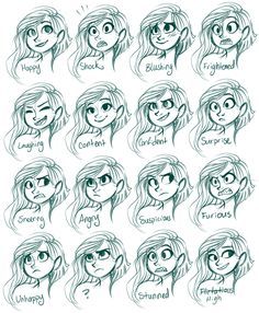 236x286 Faces Expressions Face Expressions, Draw