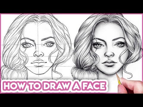 480x360 How To Draw Faces For Beginners [ Basic Proportions ]