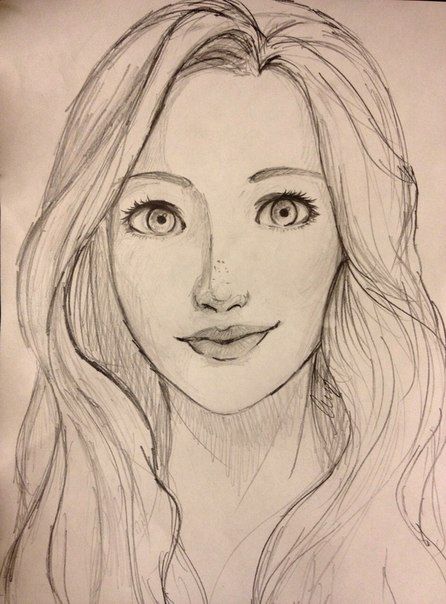 446x604 Gallery Drawing Images Girl Face,