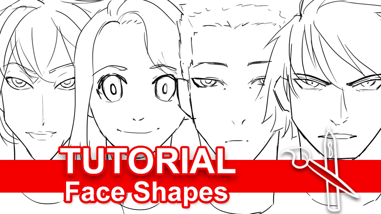 1280x720 Tutorial Drawing Unique Face Shapes